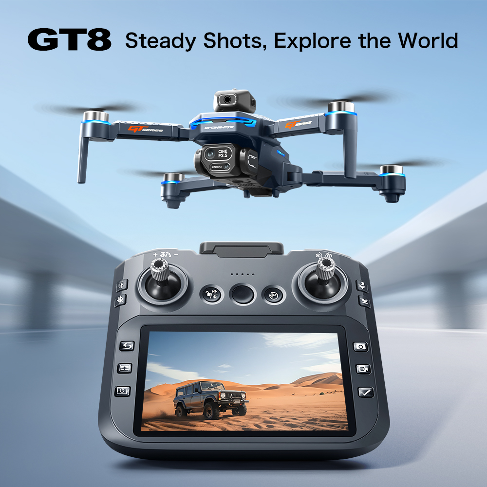 Дрон GT8 Max складной, 8K HD,  – обзор и цена Drone Camera Night Vision