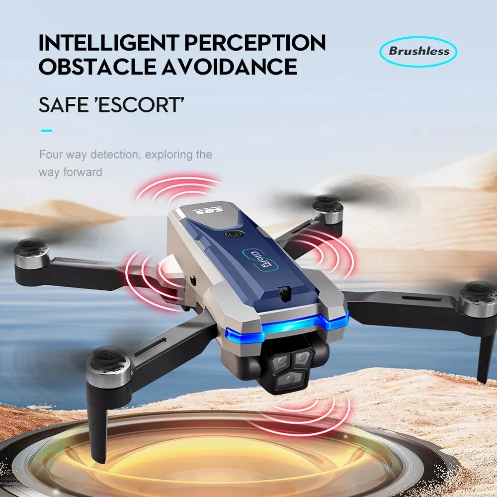 Складной Квадрокоптер S8S, GPS – обзор и цена Drone Camera Wide Angle